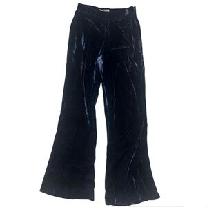 Zara Velvet Flared Pants